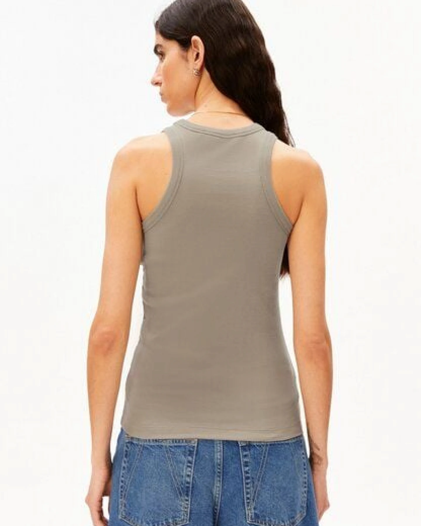 ARMEDANGELS KANITAA Damen Ripp-Top aus Bio-Baumwoll Mix – Ansicht 2