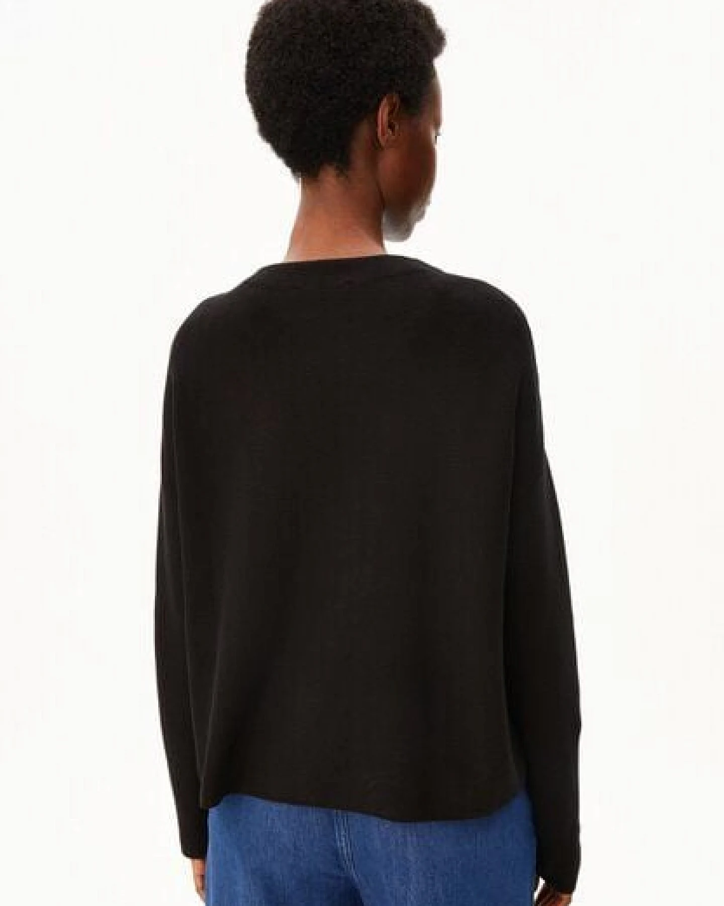 ARMEDANGELS MERINAA LINKS LINKS Damen Strickpullover aus 100% Bio-Baumwolle – Ansicht 2