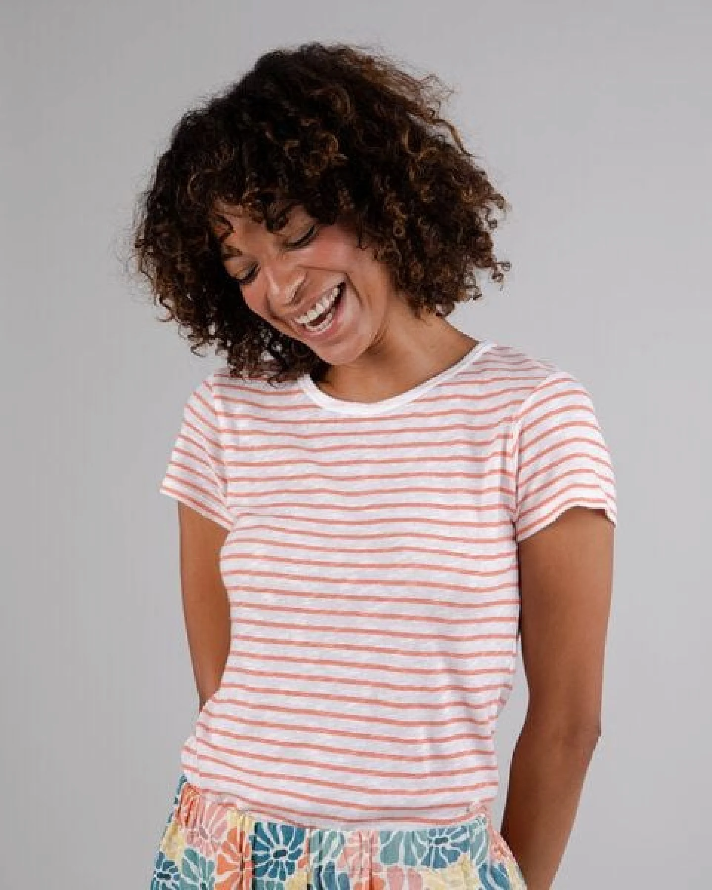 Brava Fabrics T-Shirt Stripes Slim Fit – Ansicht 4