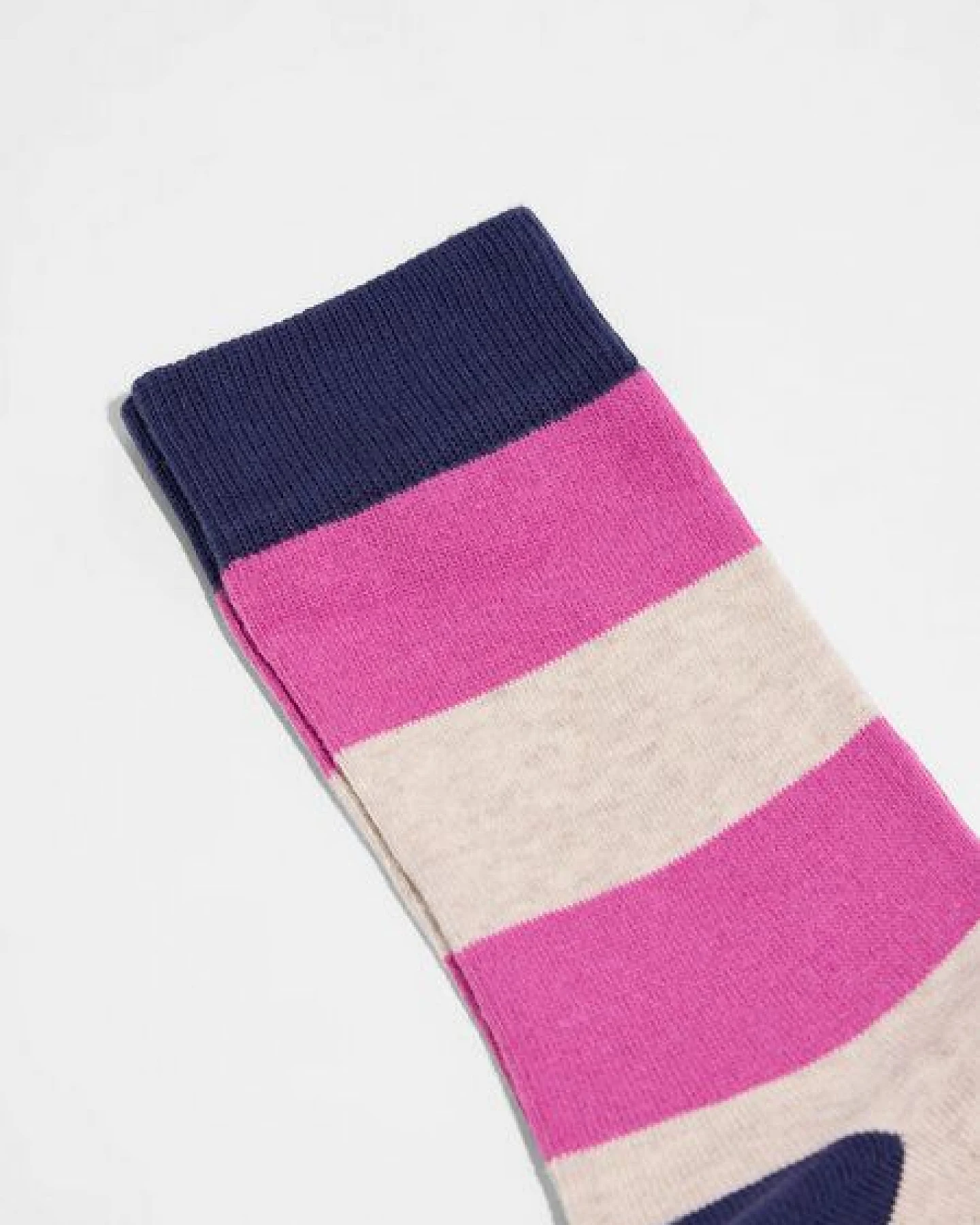 LANIUS Socken mit Blockstreifen (GOTS) – Ansicht 2
