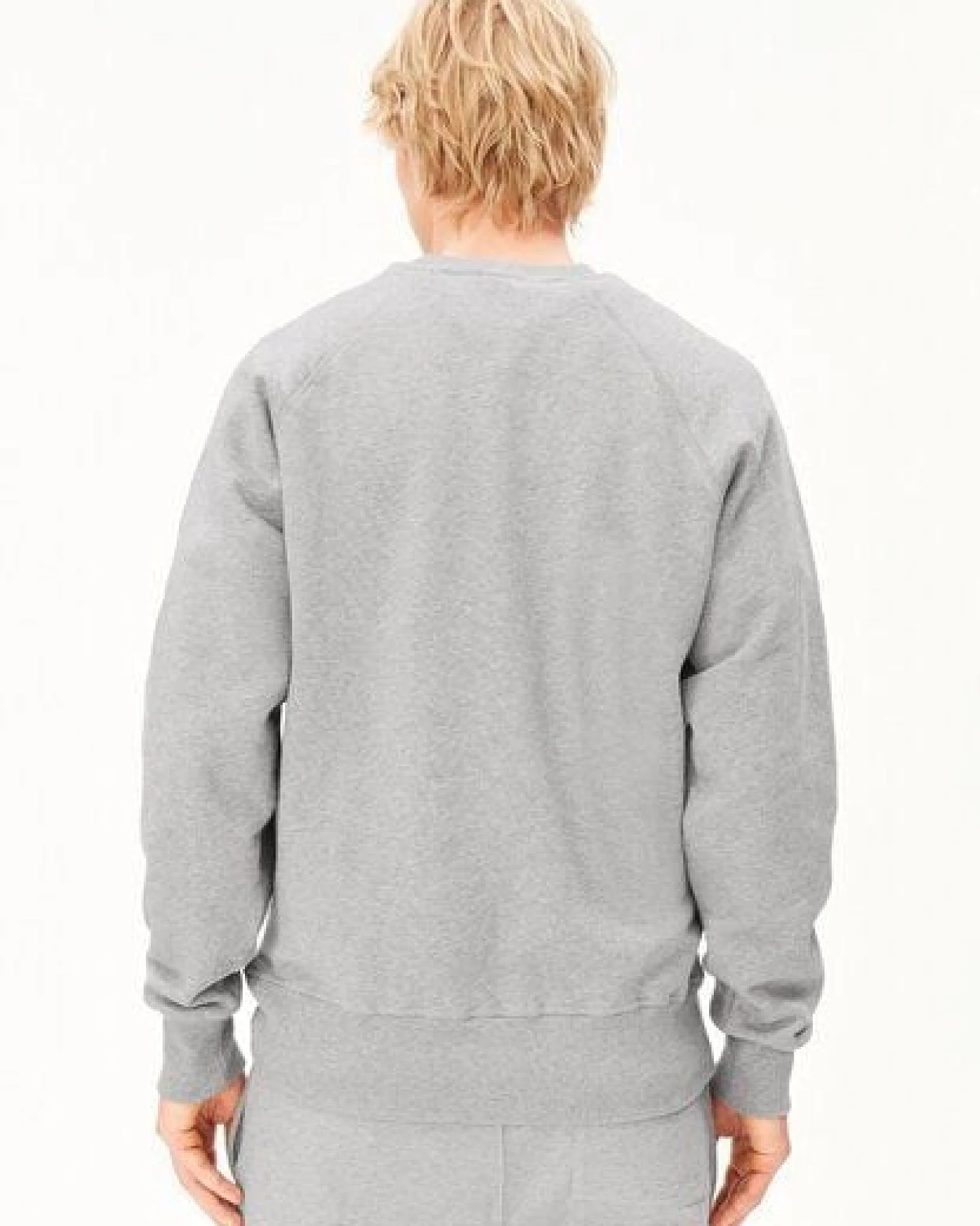 ARMEDANGELS ICONIC Å JOAAN MELANGE Herren Sweatshirt aus Bio-Baumwolle – Ansicht 2