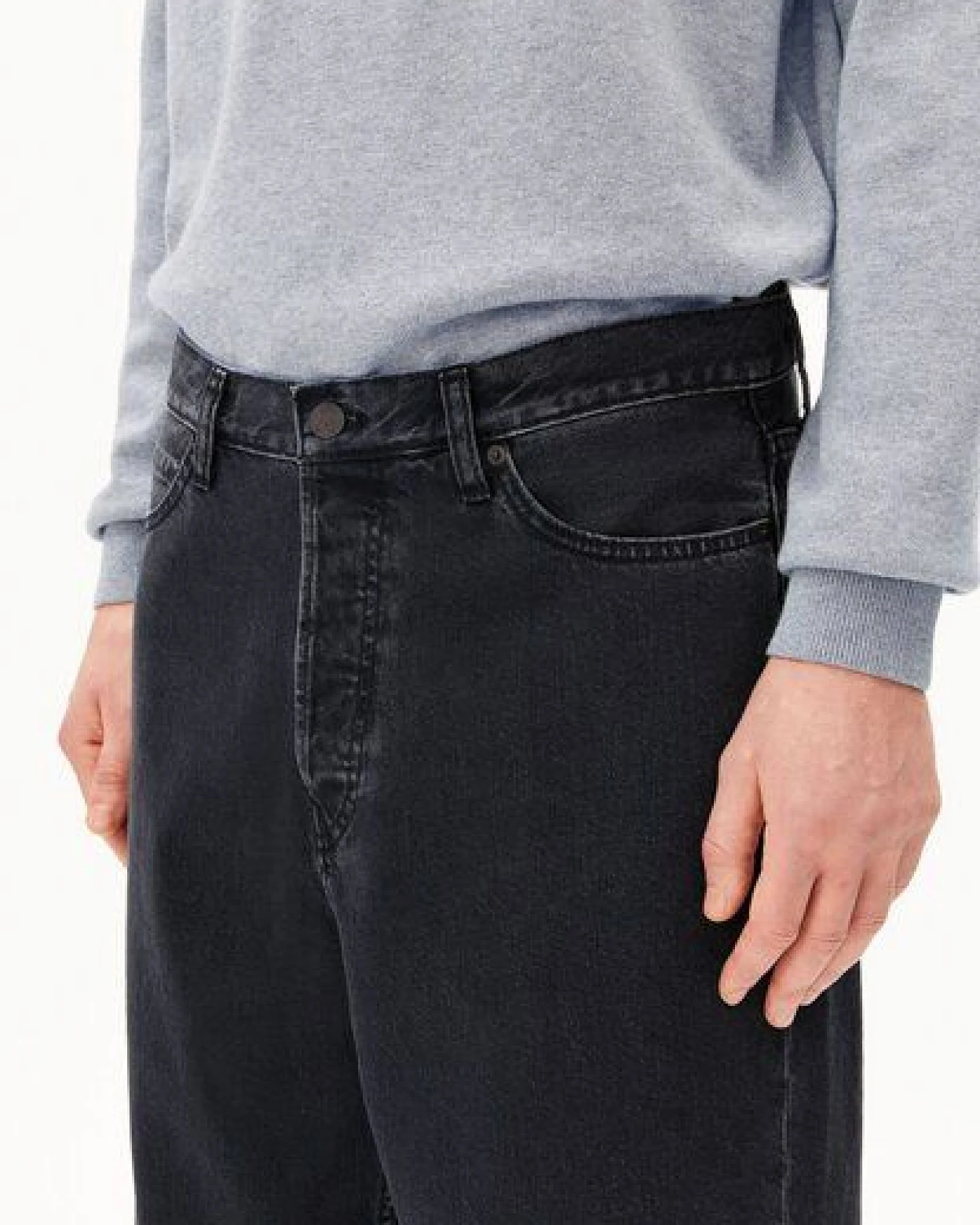 ARMEDANGELS JAAMEO Herren Jeans aus 100% recycelter Baumwolle Non Stretch – Ansicht 3