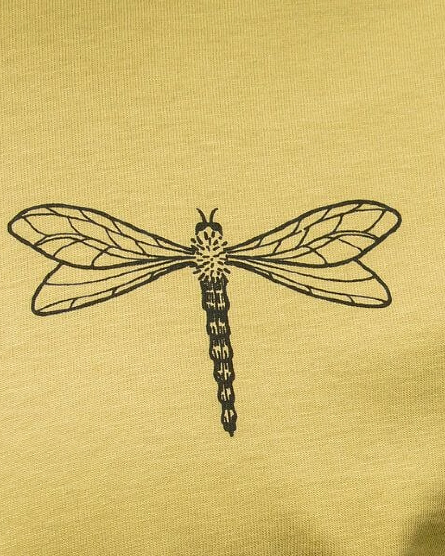 Cmig Libelle T-Shirt in faded olive – Ansicht 2