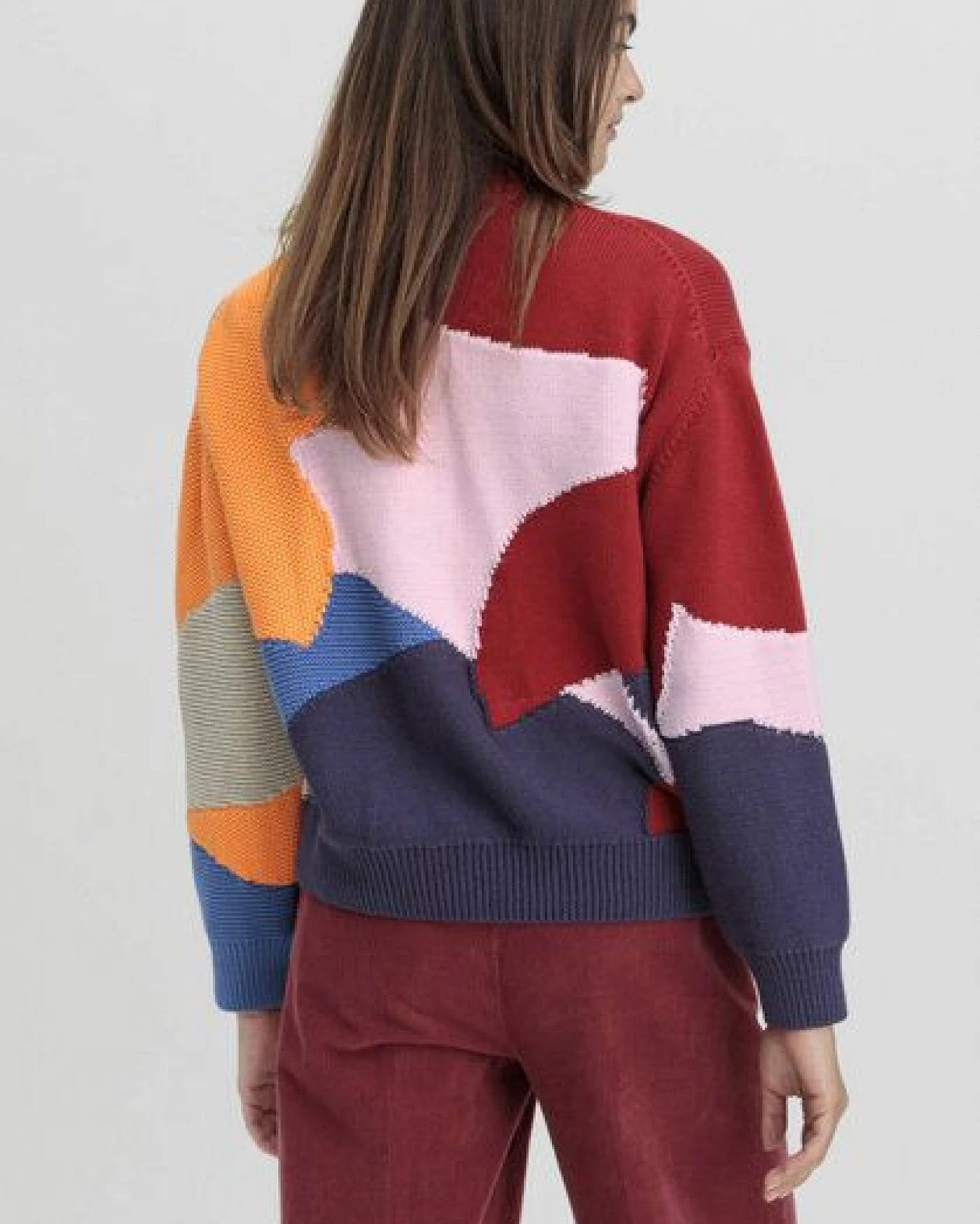 hessnatur Pullover Relaxed aus reiner Bio-Baumwolle – Ansicht 2