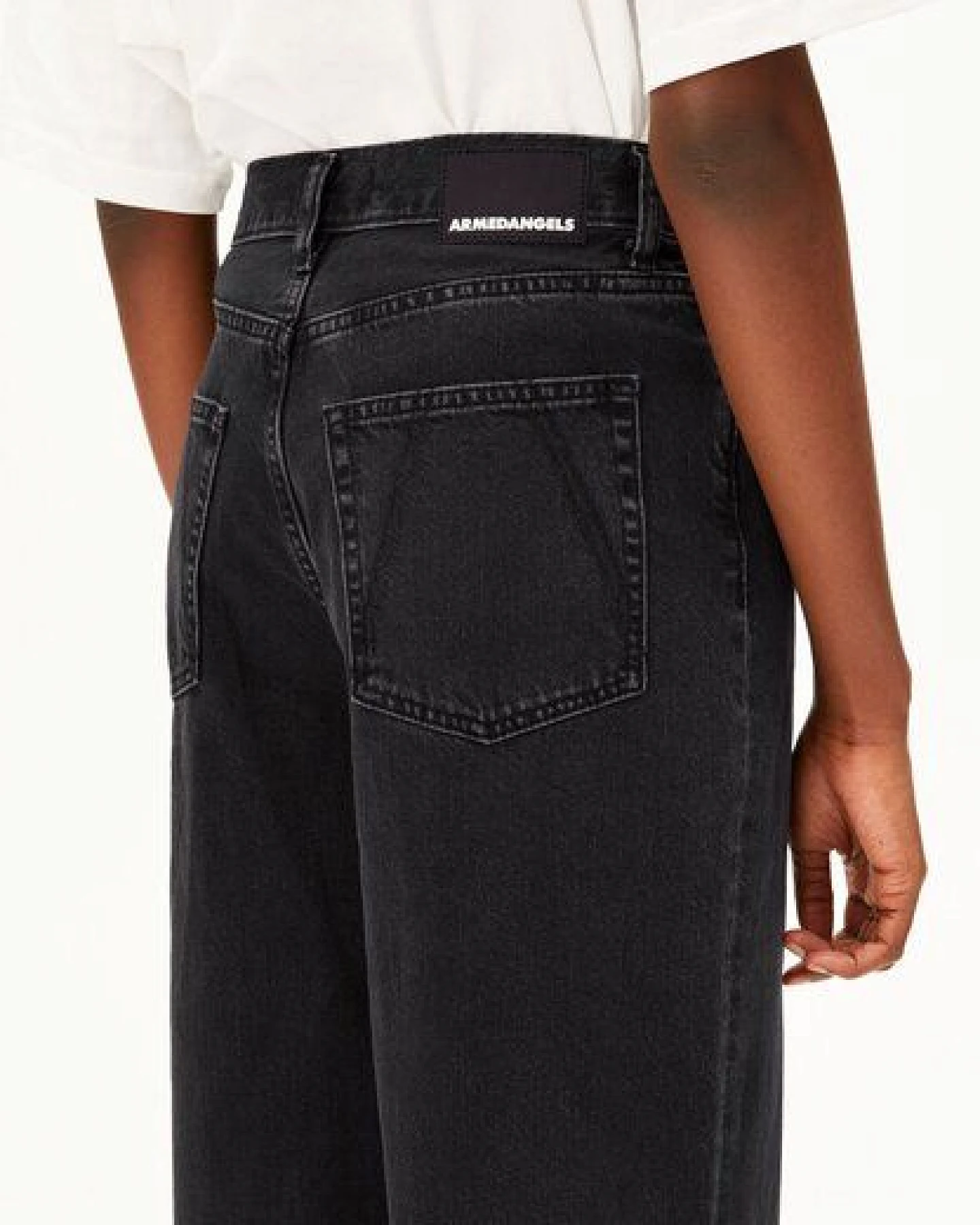 ARMEDANGELS ENIJAA Damen Jeans aus 100% recycelter Baumwolle Non Stretch – Ansicht 3