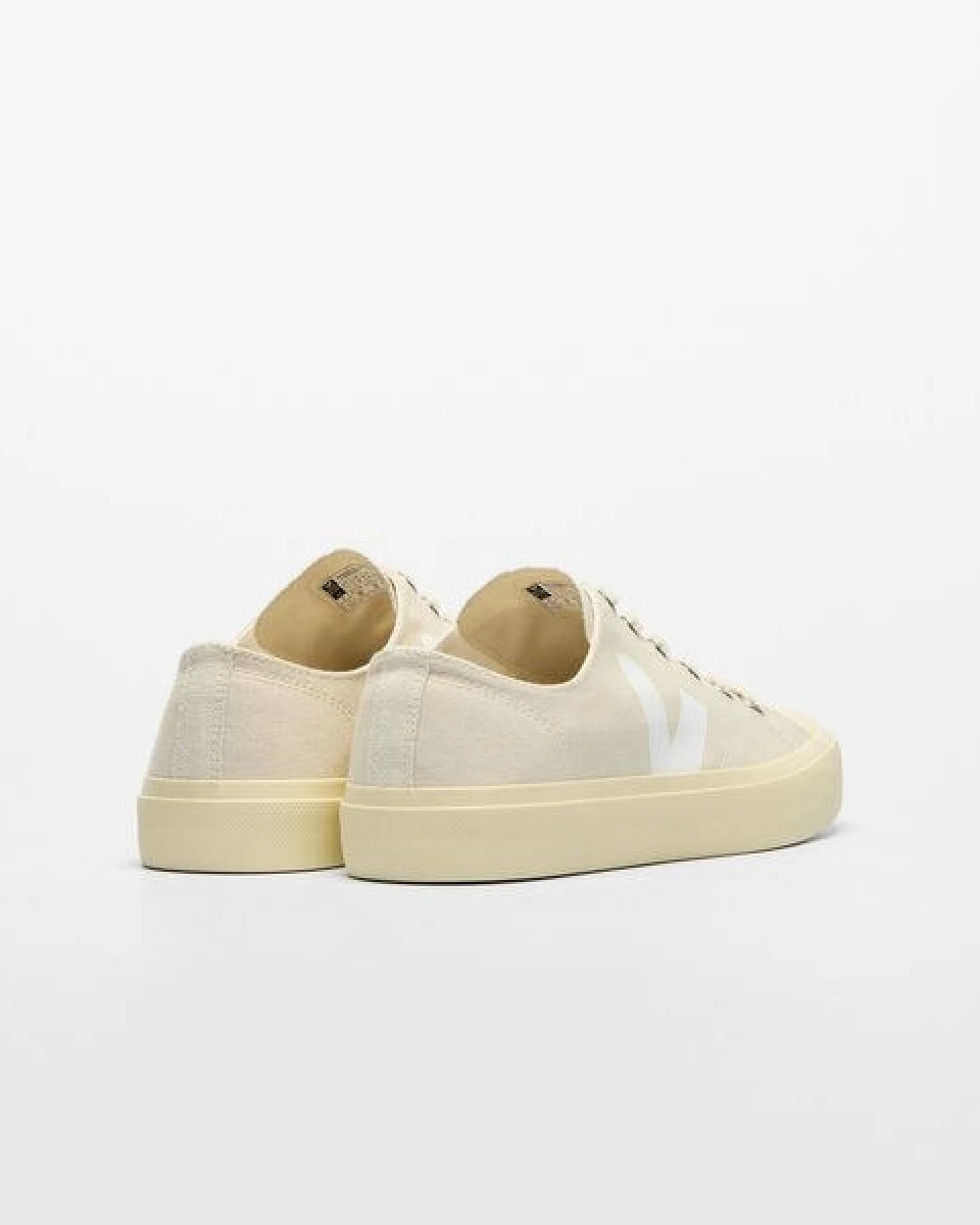 Veja Damen-Sneaker Wata II Low Canvas Pierre White – Ansicht 3