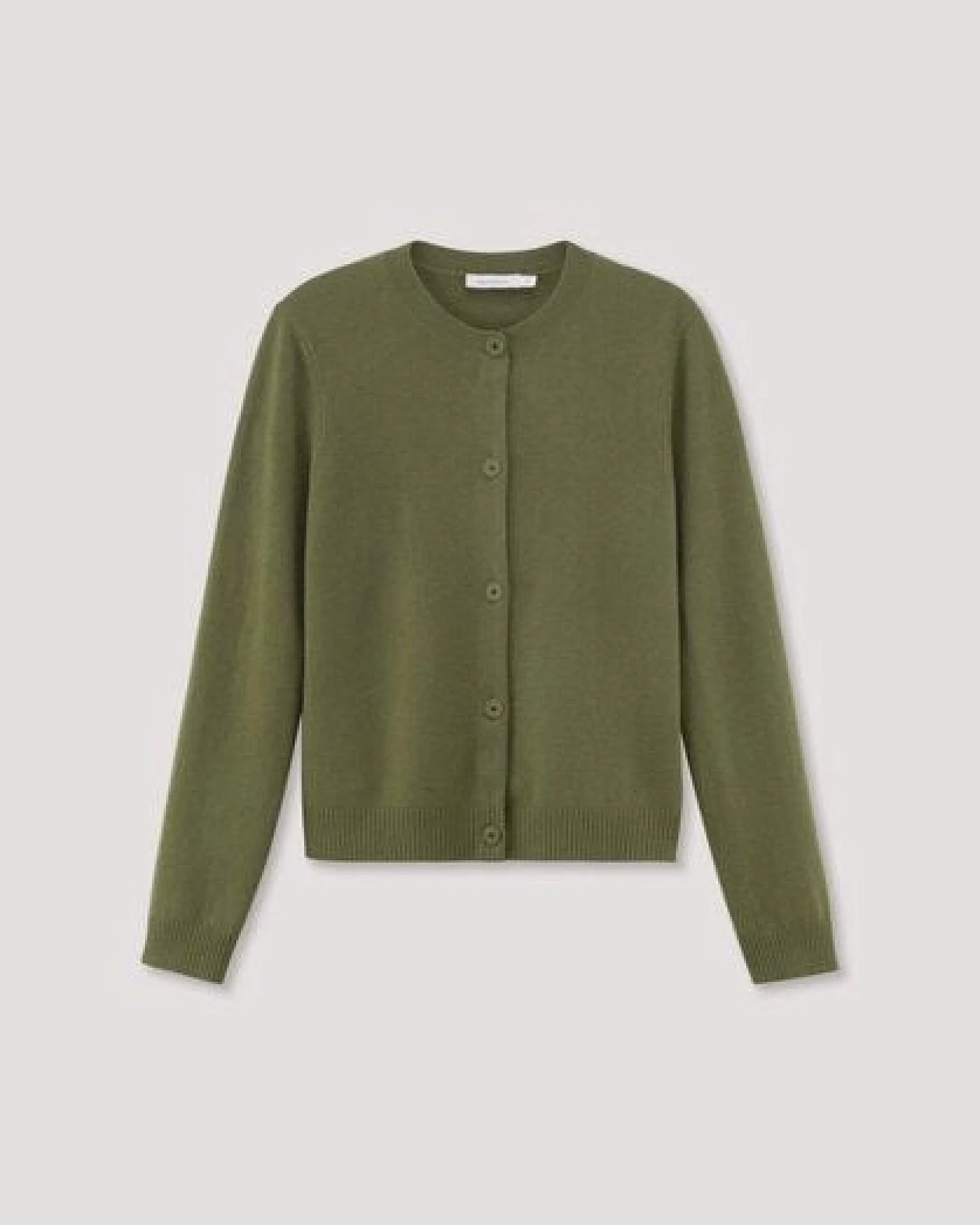 hessnatur Strickjacke Regular aus Bio-Merinowolle mit Kaschmir – Ansicht 4