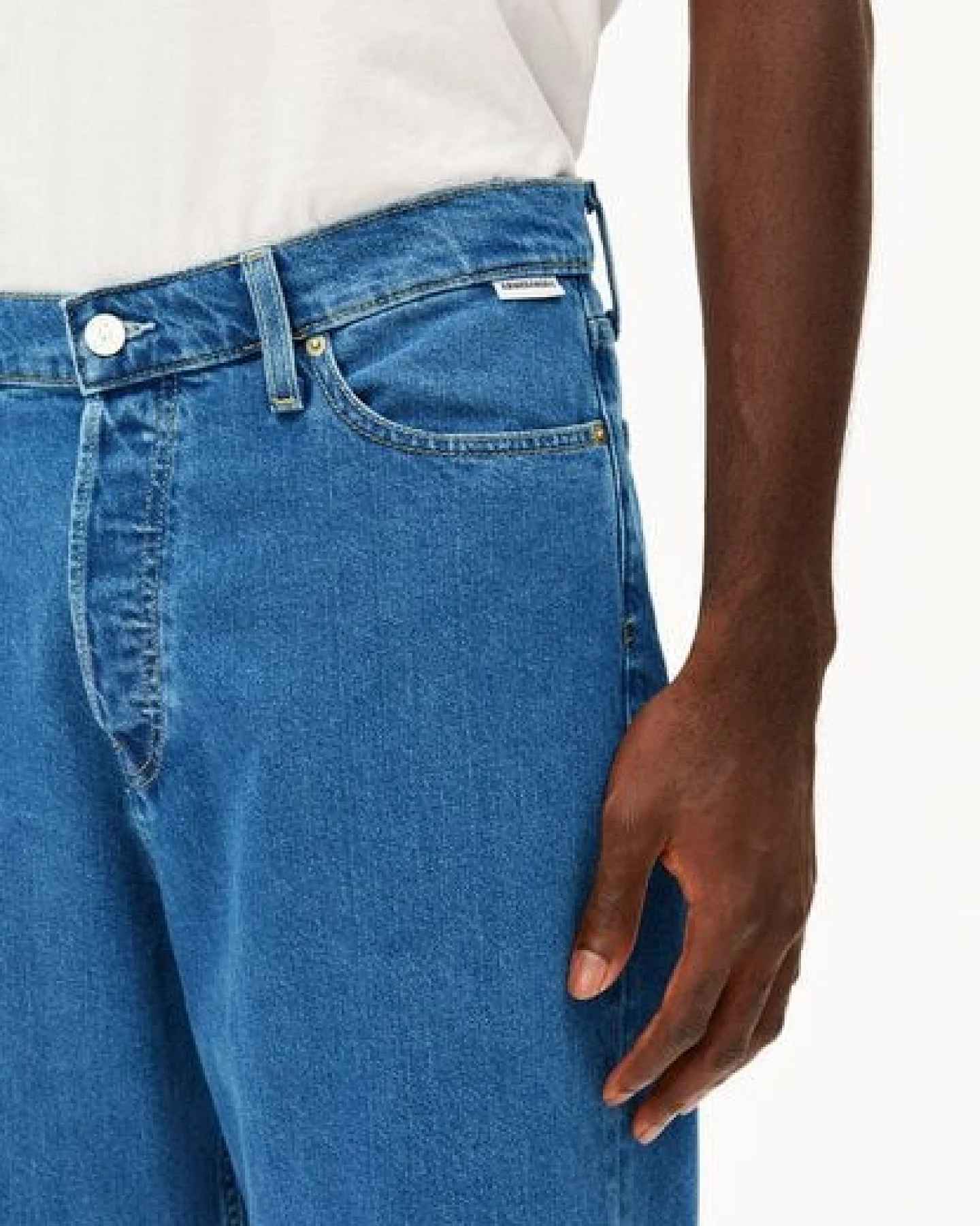 ARMEDANGELS JAAMEO Herren Baggy Jeans recycelte Baumwolle – Ansicht 3