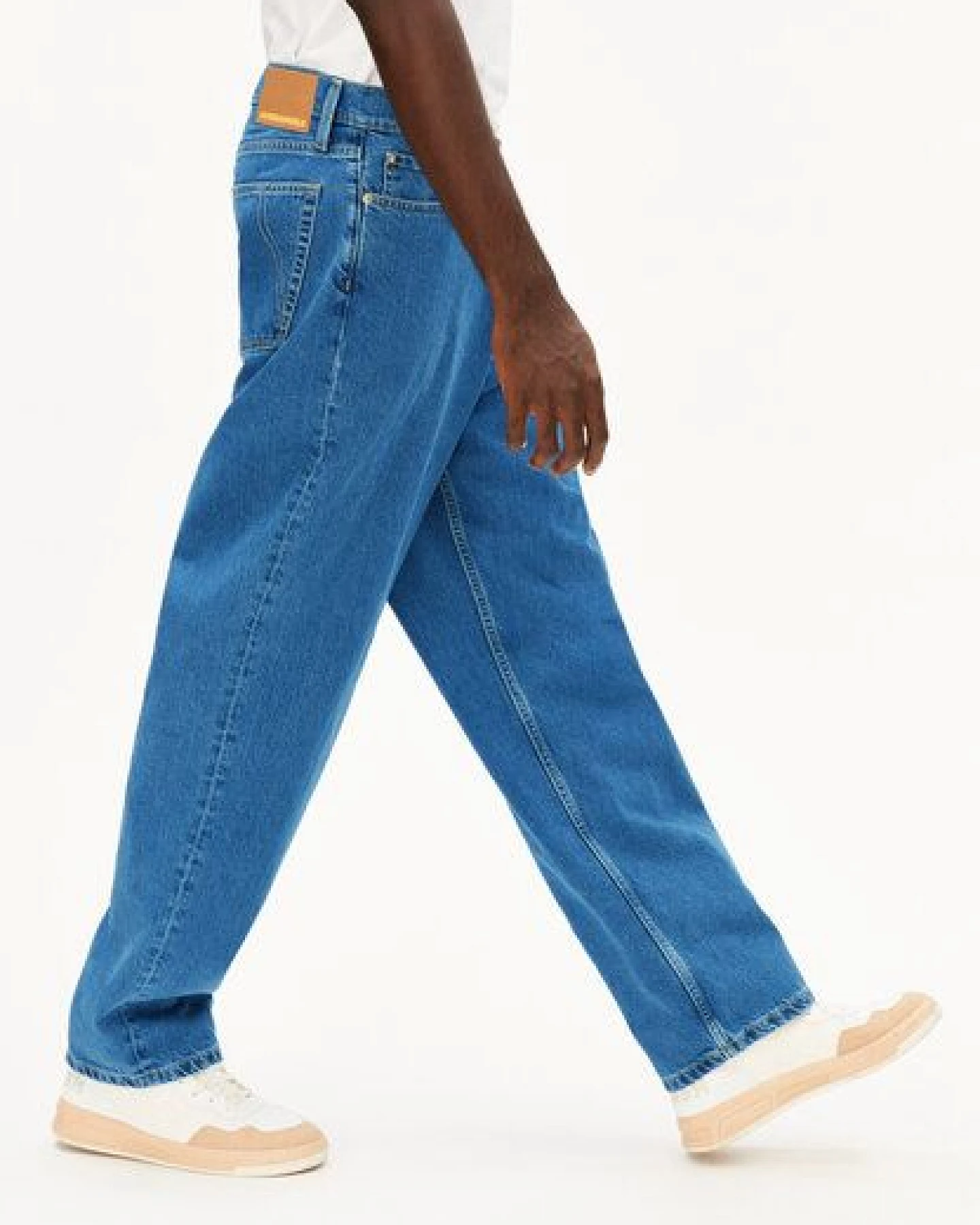 ARMEDANGELS JAAMEO Herren Baggy Jeans recycelte Baumwolle – Ansicht 4