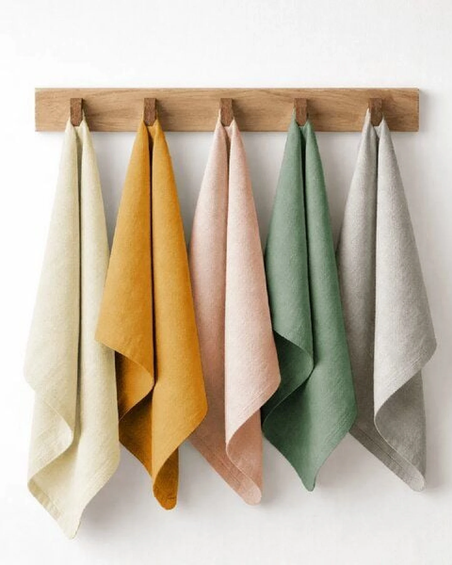 KUSHEL Geschirrtücher SET Leinen Tea Towel – Ansicht 2