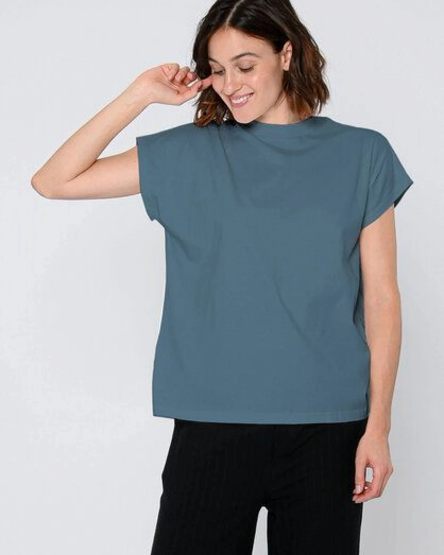 ThokkThokk Damen Boxy T-Shirt TT75 aus Bio-Baumwolle – Ansicht 3