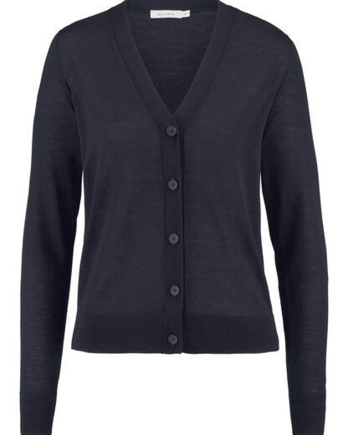 hessnatur Strickjacke Regular aus reiner Bio-Merinowolle – Ansicht 3
