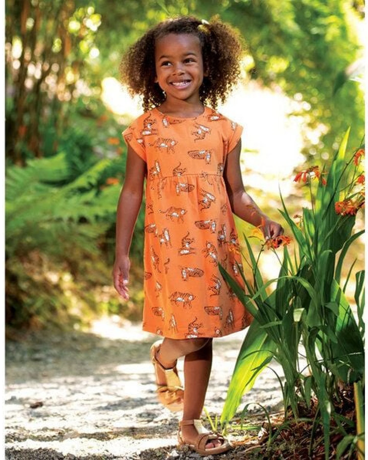 Frugi Sommerkleid Tiger Fran Jersey Dress – Ansicht 2