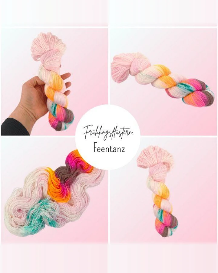Sternchenwolke High Twist Merinowolle "Feentanz"