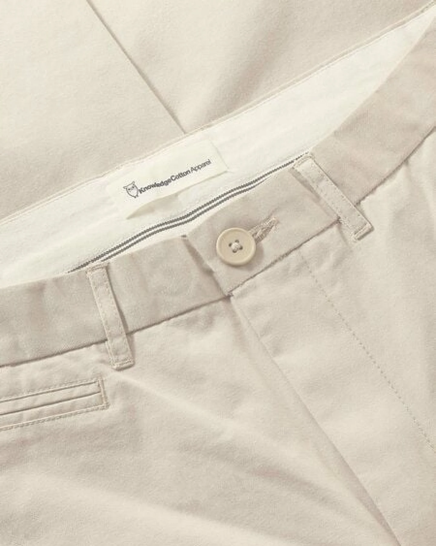 Knowledge Cotton Apparel Flint Straigt (Wide) Chino – Ansicht 3