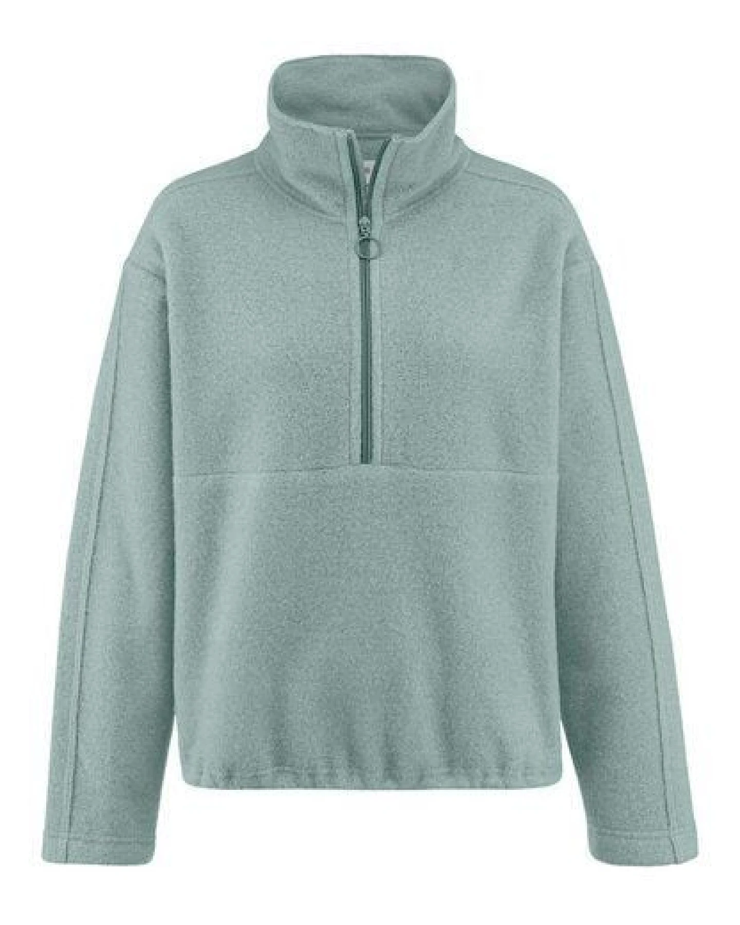 hessnatur Wollfleece Troyer Relaxed aus Bio-Merinowolle mit Bio-Baumwolle – Ansicht 3