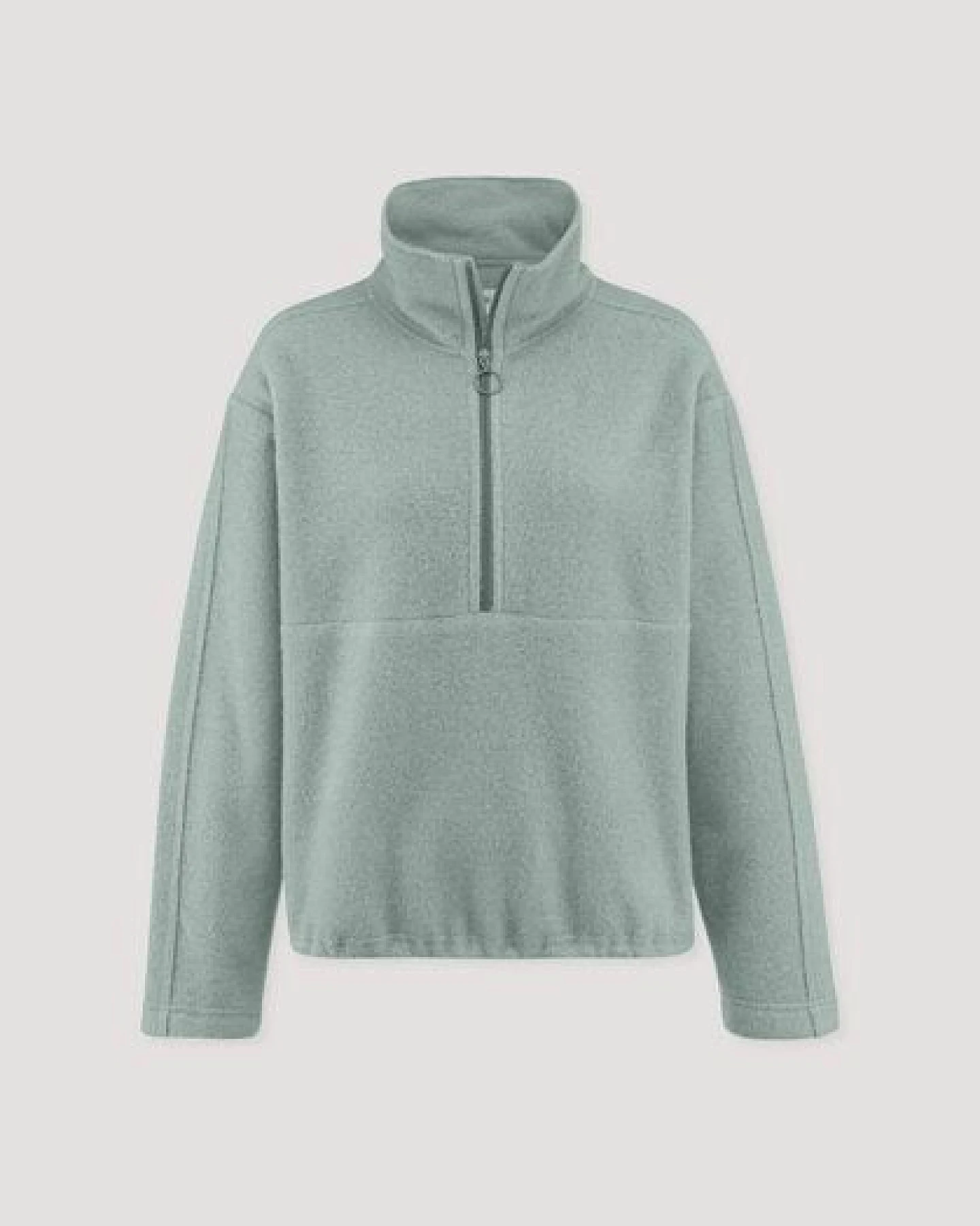 hessnatur Wollfleece Troyer Relaxed aus Bio-Merinowolle mit Bio-Baumwolle – Ansicht 4
