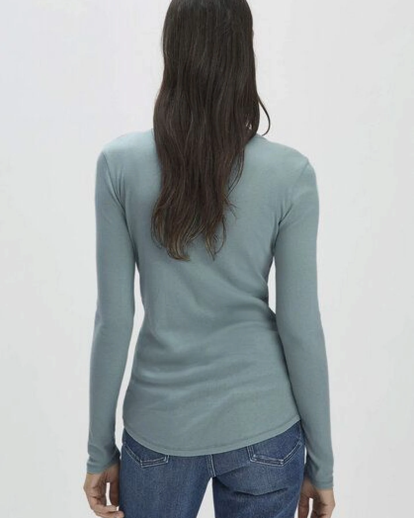 hessnatur Softrib Langarmshirt Slim aus Bio-Baumwolle mit TENCEL Modal – Ansicht 2