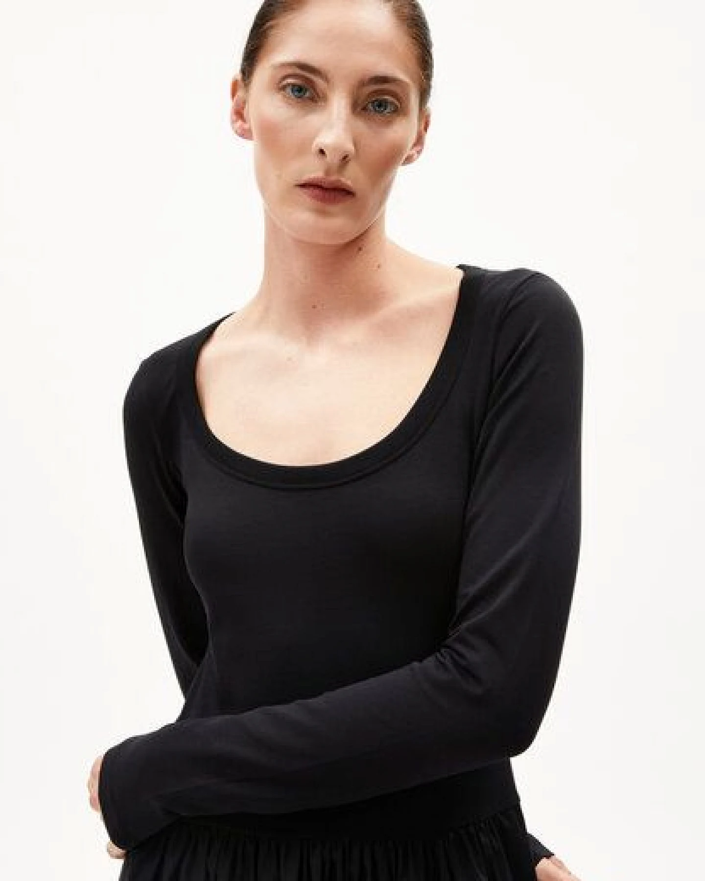 ARMEDANGELS VILARAA Damen Jerseykleid aus Bio-Baumwoll Mix – Ansicht 3