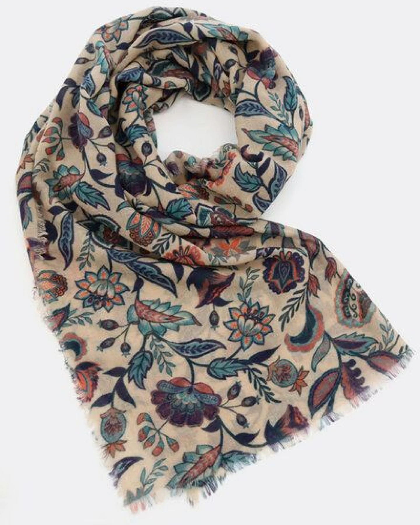Djian Schal aus Merino-Wolle – MARLENE – mulesingfrei – Ansicht 2