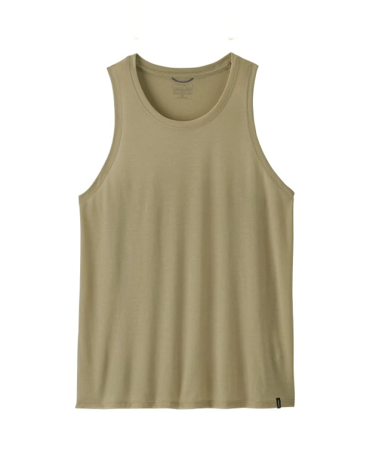 Patagonia - Cap Cool Trail Tank - Funktionsshirt Gr L beige