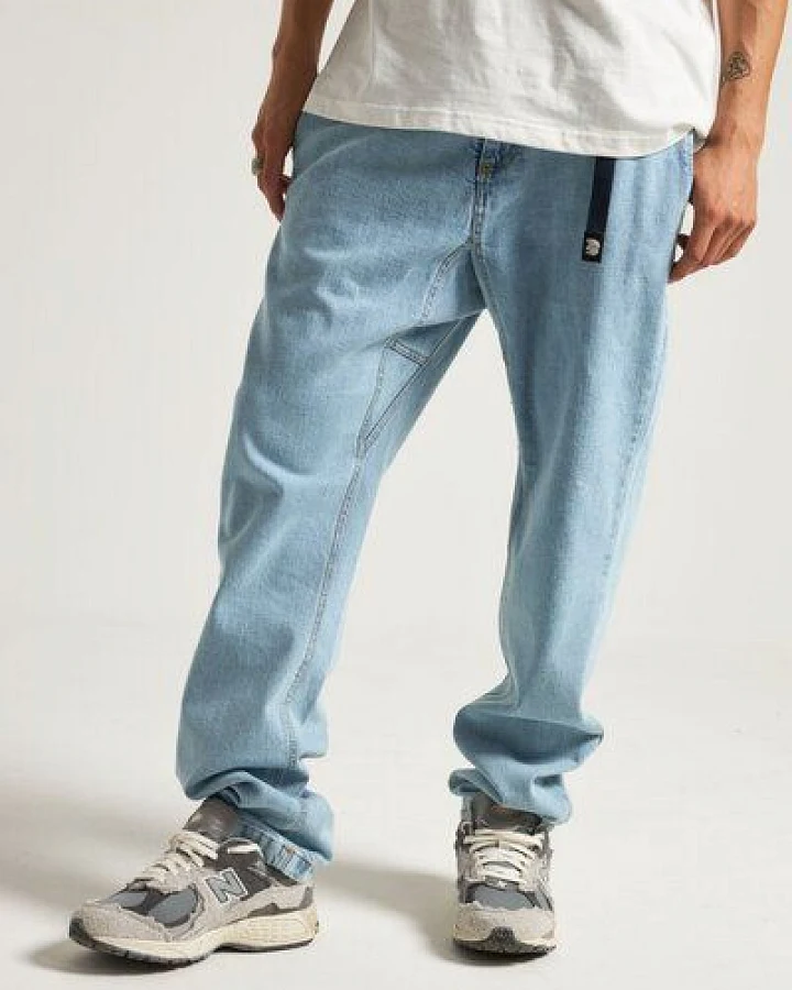 Trendsplant Recycled Denim Climber Pant Light Wash