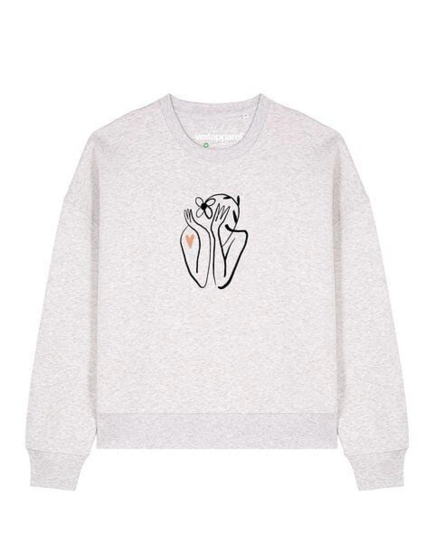 watapparel Sweatshirt Frauen Self love – Ansicht 2