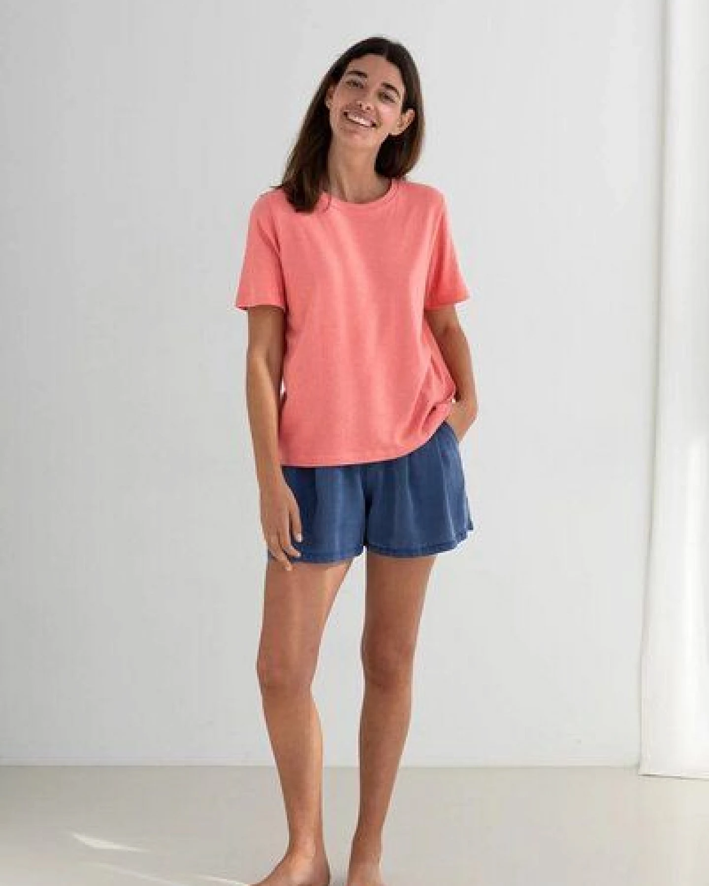 TWOTHIRDS Shorts Calobra Blueberry für Damen – Ansicht 2