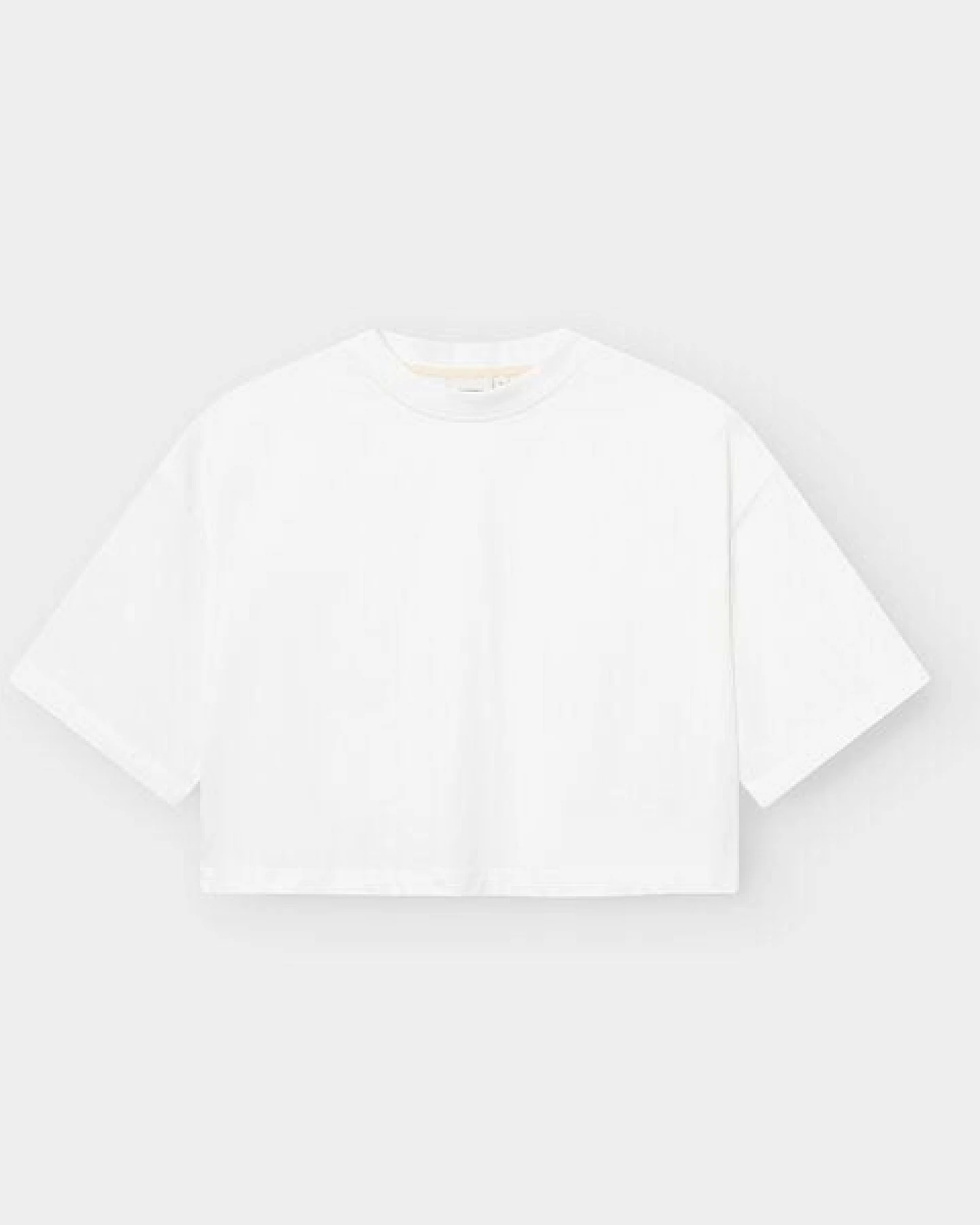 DEDICATED Damen T-Shirt - Ljusdal Cropped Boxy Tee – Ansicht 4