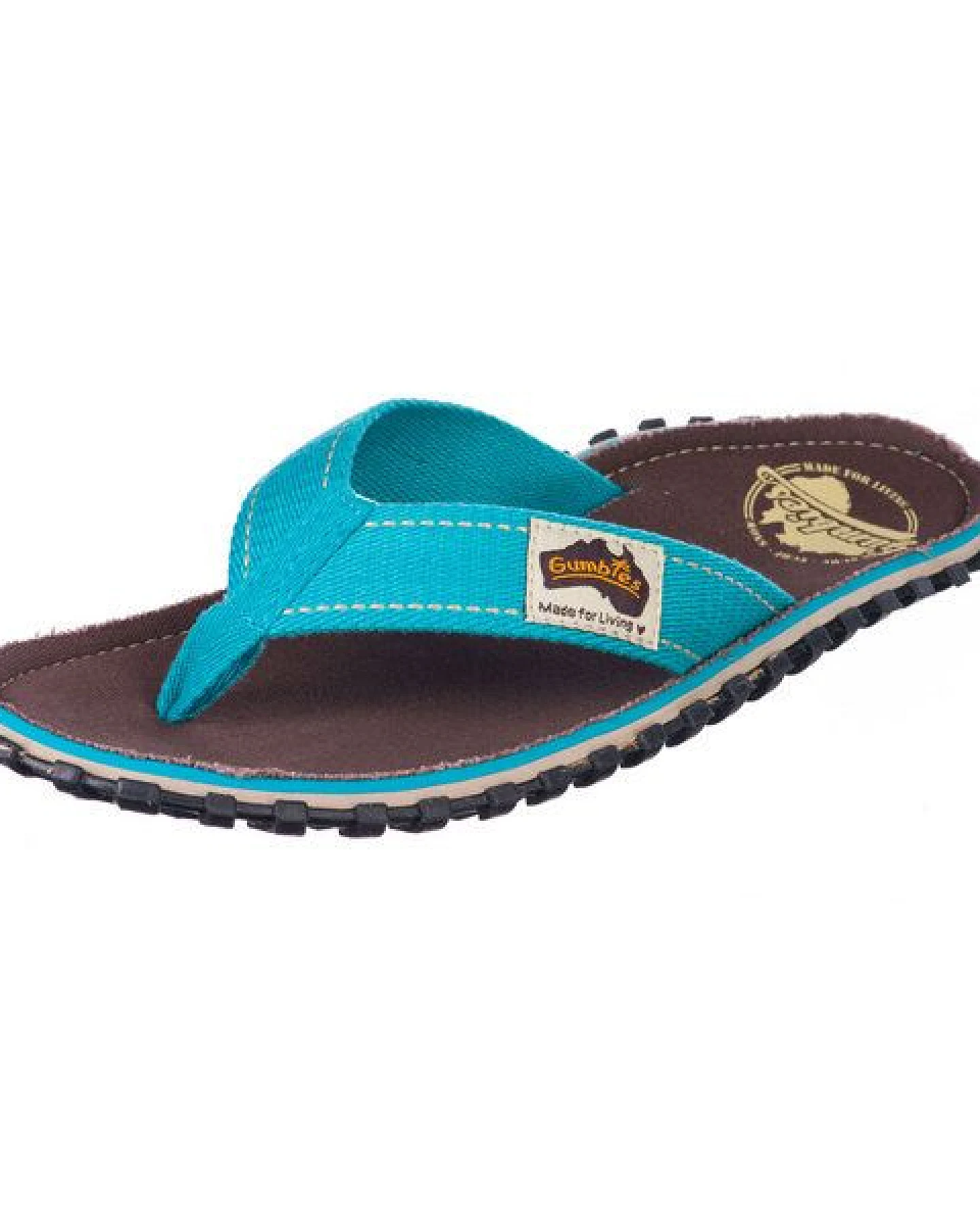 GUMBIES Brown Retro – Nachhaltige Sommerschuhe für Damen und Herren – Ansicht 3