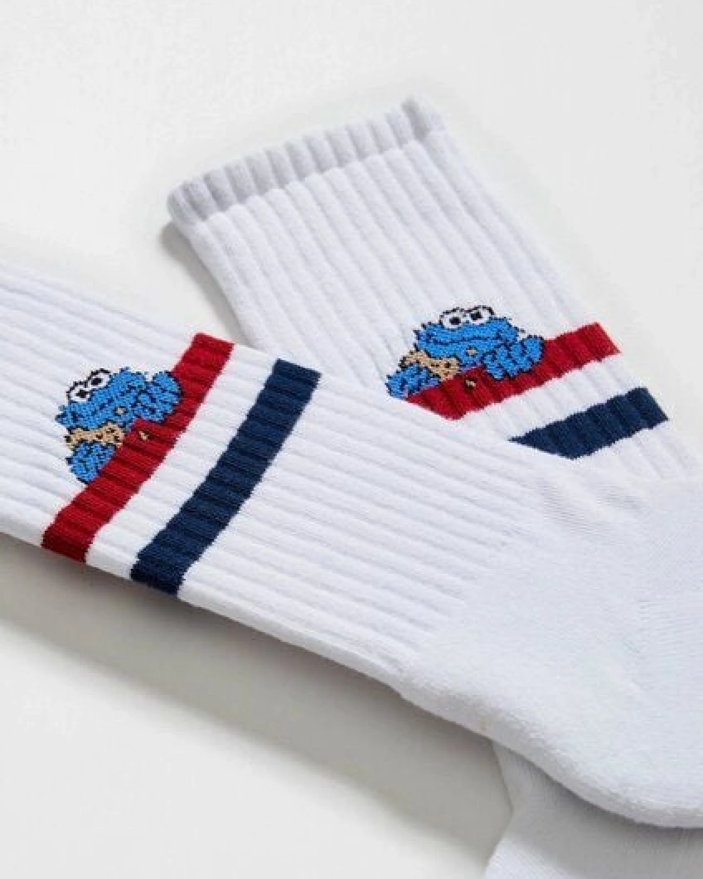 BeSocks Bio-Tennissocken - Krümelmonster – Ansicht 4
