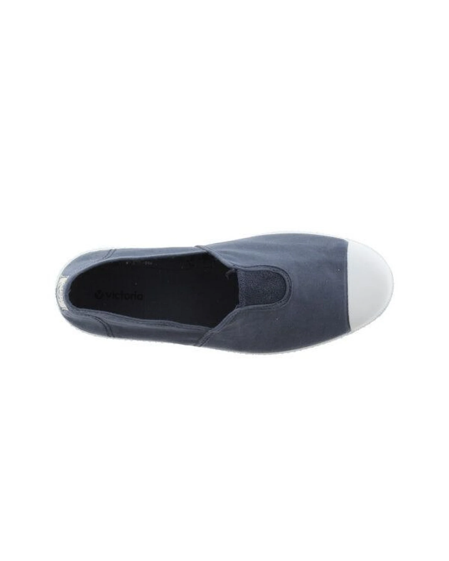 Victoria vegane Erwachsenen-Sneaker – Puntera Camping, Bio-Baumwolle und Naturgummi – Ansicht 2