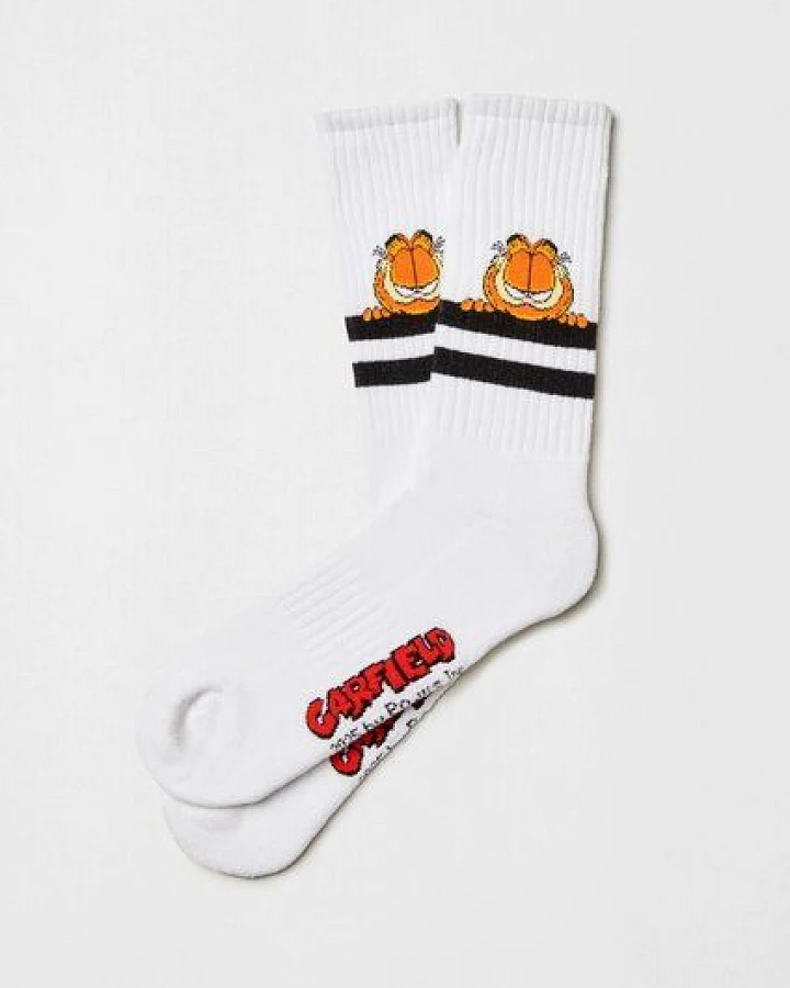 BeSocks Bio-Tennissocken - Garfield