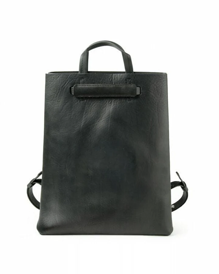 Harold's Leder-Papiertragetasche oder Rucksack