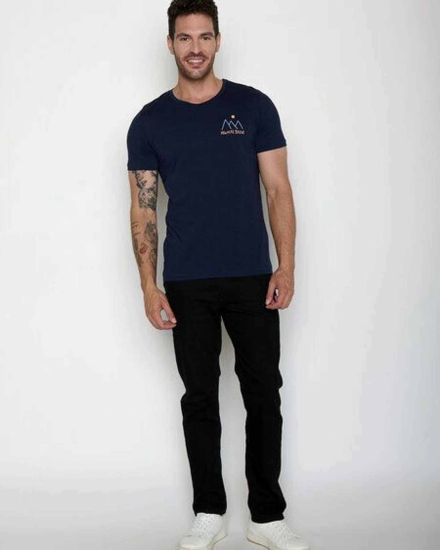 GREENBOMB Nowhere Bound Spice - Sportliches T-Shirt aus Bio-Baumwolle / hochwertiger Print / GOTS / Fair & Vegan – Ansicht 3