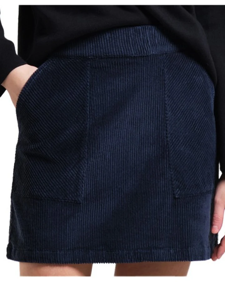 DEDICATED - Women's Skirt Majorna Corduroy - Rock Gr XS blau