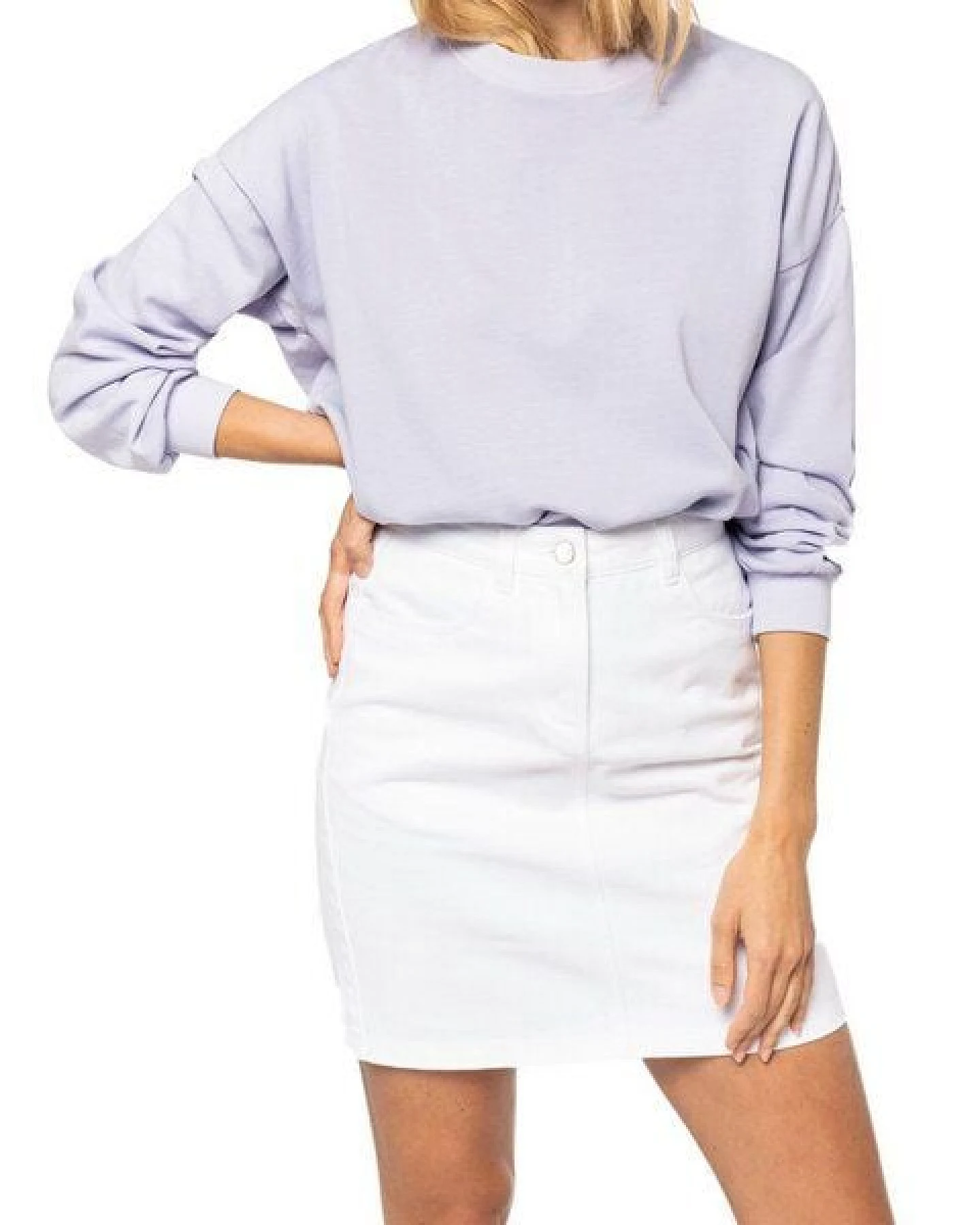 YTWOO Unisex Oversized French Terry Sweatshirt aus 100% Bio-Baumwolle - Made in Portugal – Ansicht 4