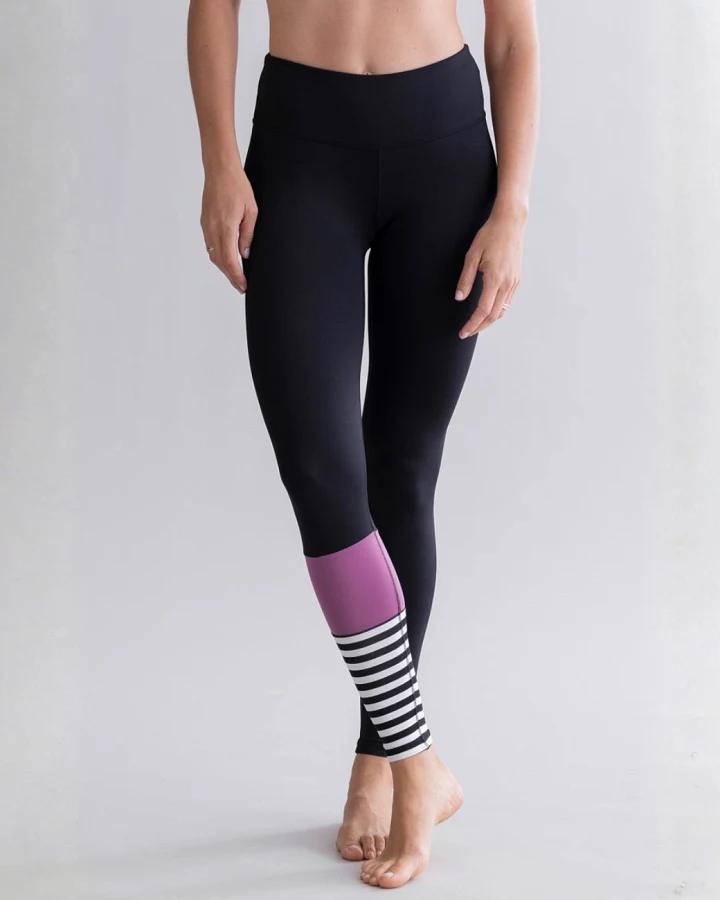 Hey Honey Surf Style Leggings Striking Purple