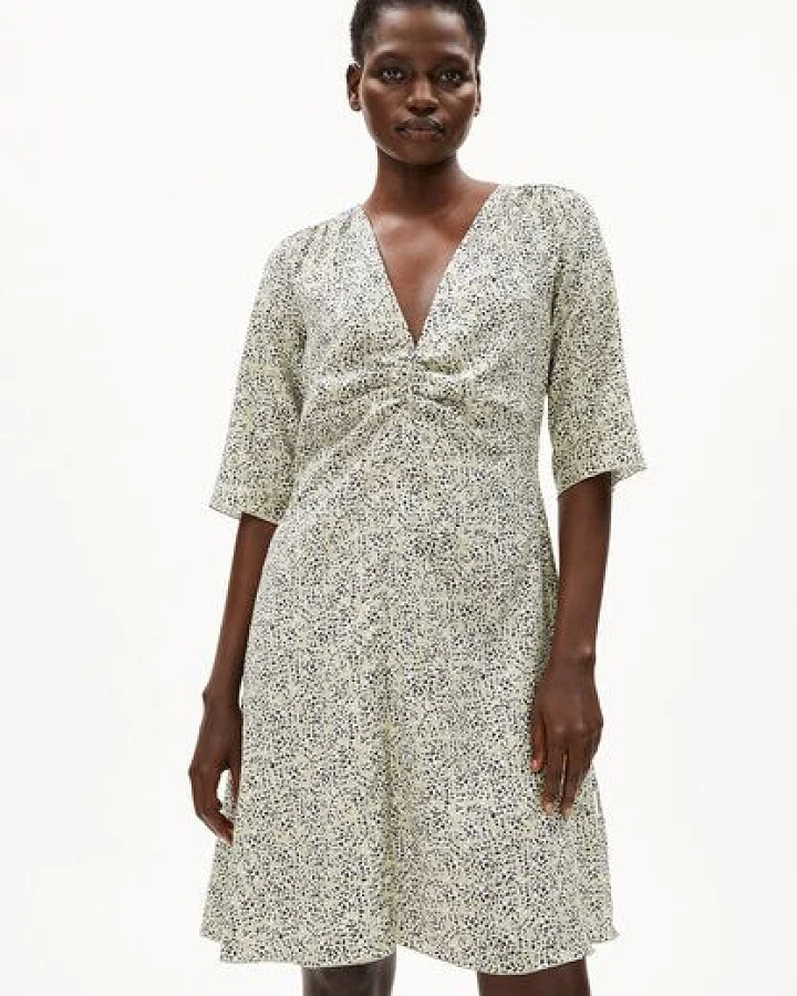 Produktseite: ARMEDANGELS LILAAT WATERDROP Damen Webkleid aus TENCEL Lyocell