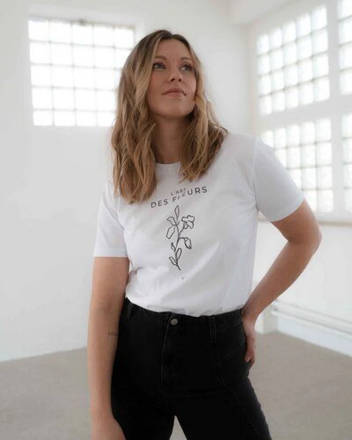 Kultgut Artdesign - Biofair - Unisex Klassik Shirt / Art Fleurs