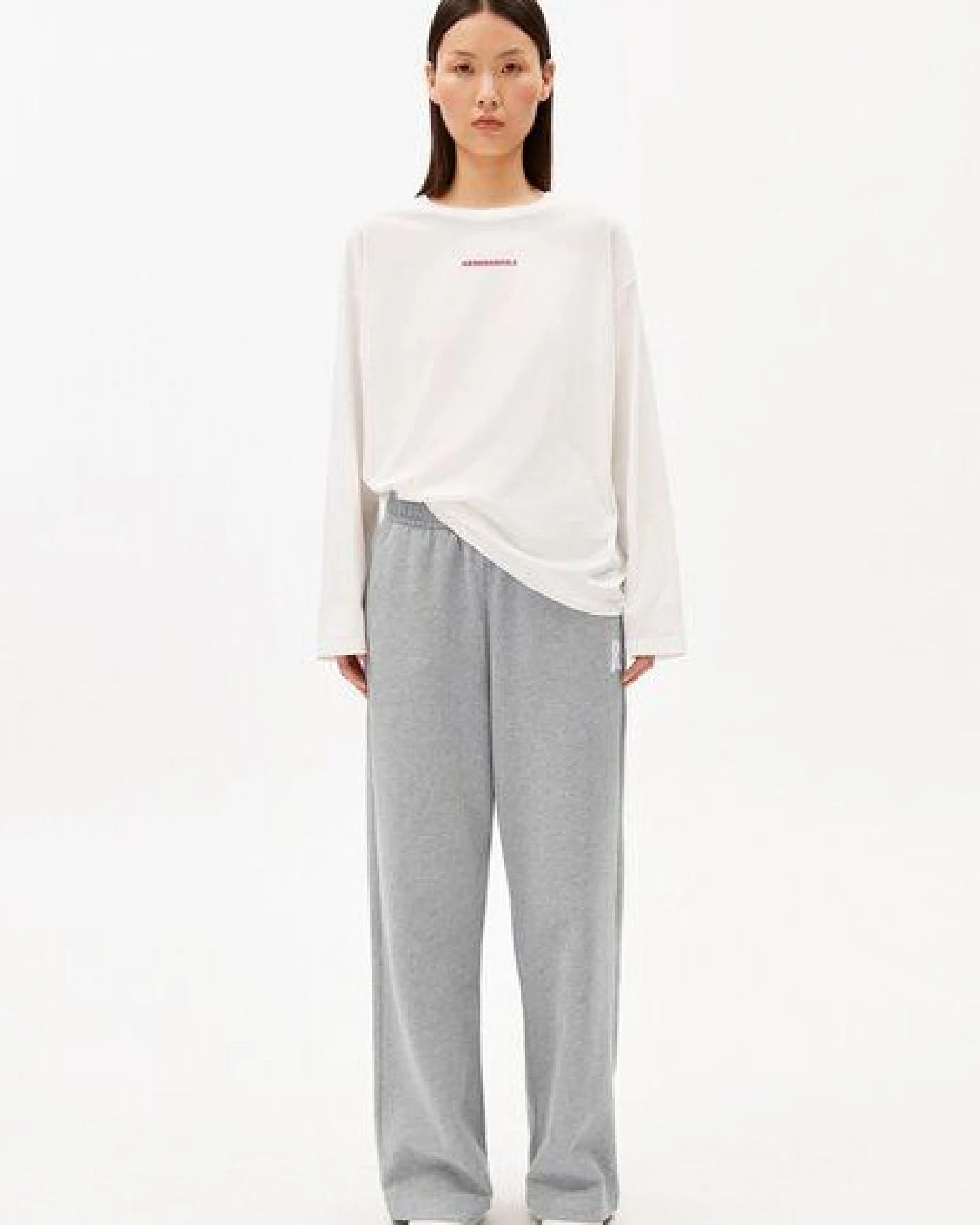 ARMEDANGELS FIETAA SMILE Damen Longsleeve aus Bio-Baumwolle – Ansicht 4