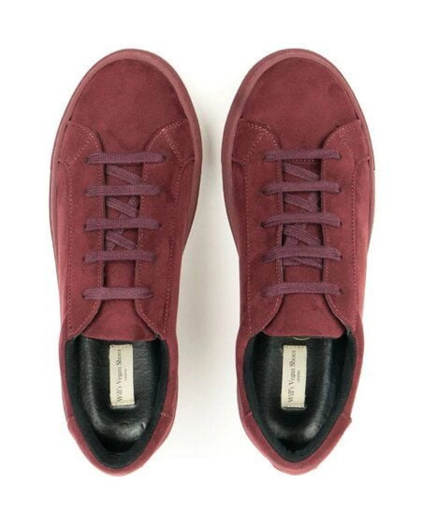 Will's Vegan Shop Farbige Sneaker Veganes Wildleder Damen – Ansicht 3