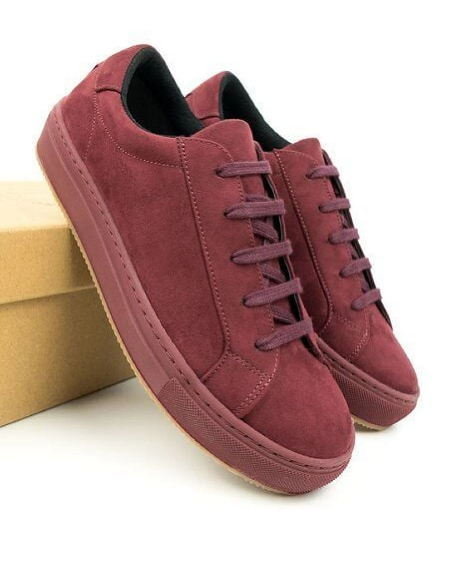 Will's Vegan Shop Farbige Sneaker Veganes Wildleder Damen – Ansicht 4