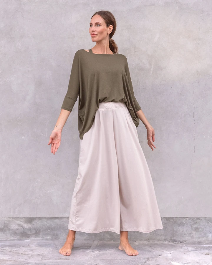 Jaya Organics Yogahose Diana - Creme L