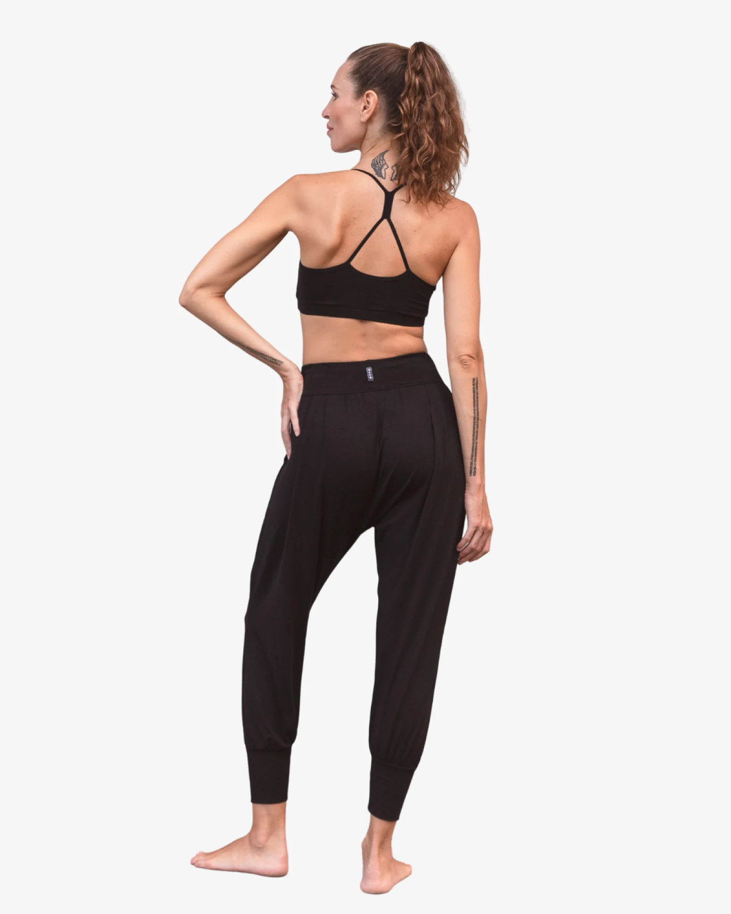 Jaya Organics Yogahose Megan - Black M – Ansicht 2