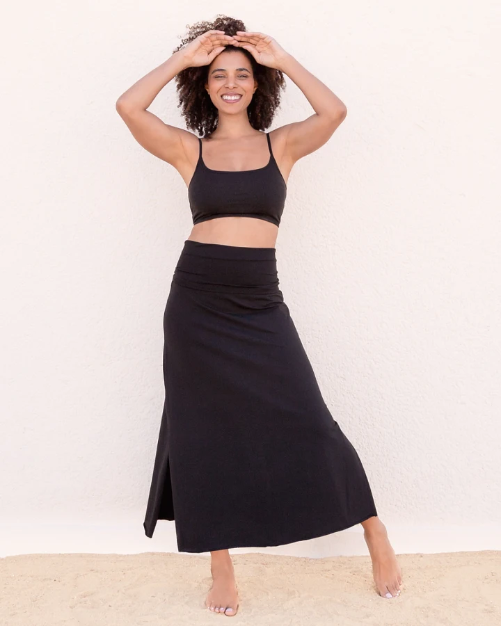 Jaya Organics Skirt Indra - Black L