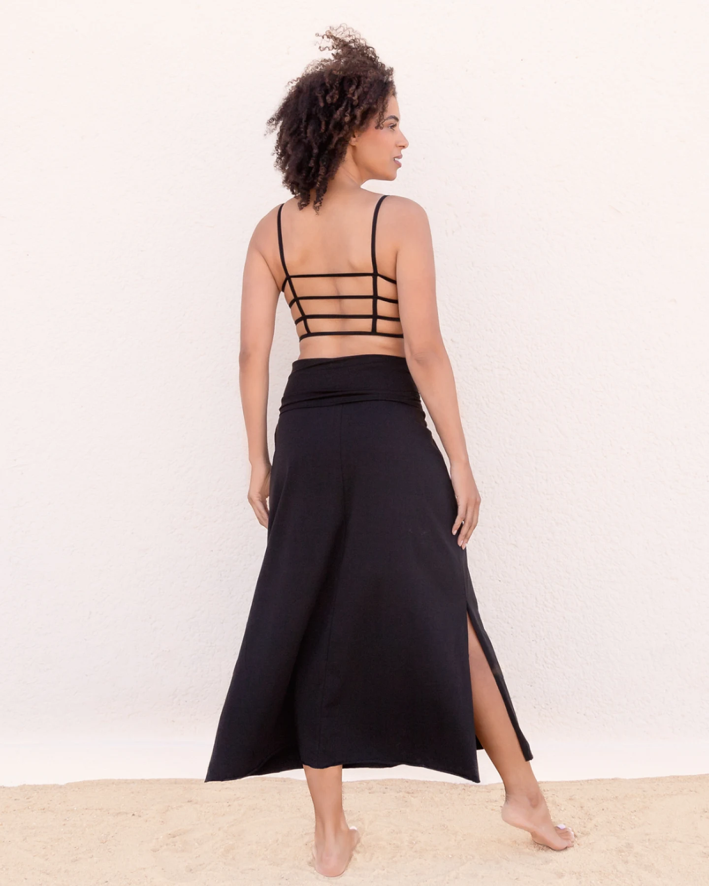 Jaya Organics Skirt Indra - Black L – Ansicht 2