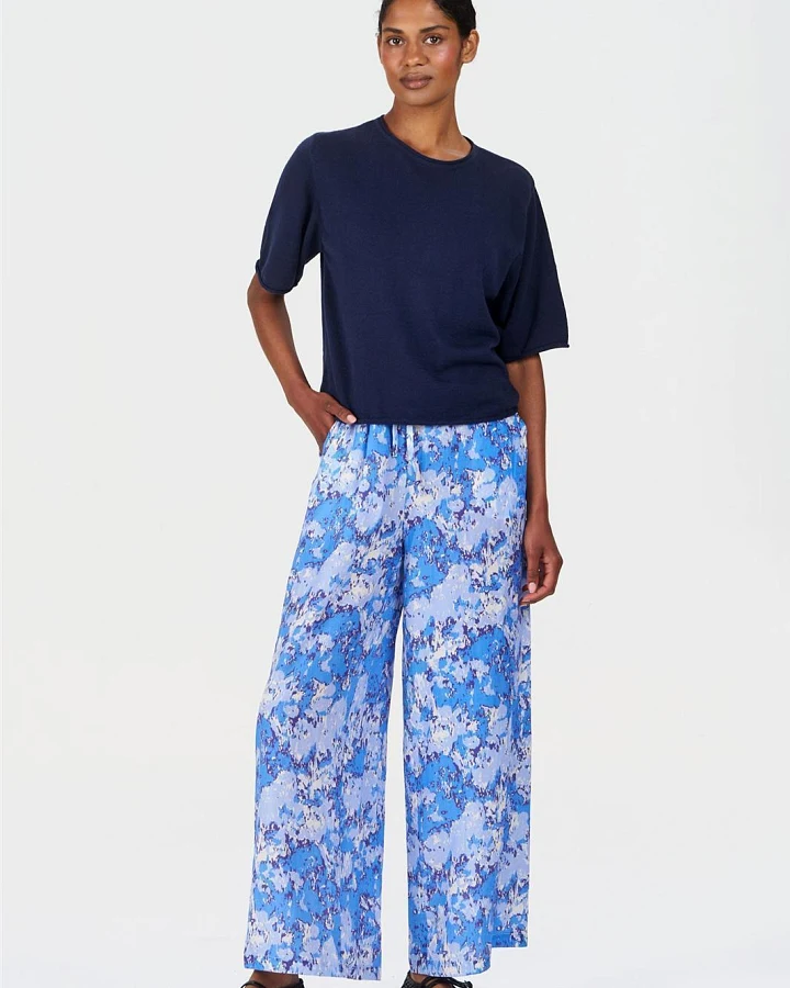 Wide Leg Tencel-Stoffhose Modell: Aria
