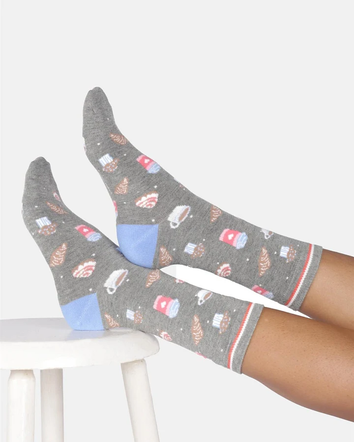 Socken Modell: Coffee & Pastries