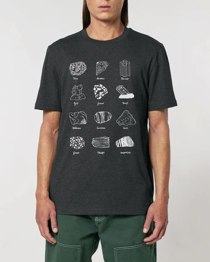 Geologie T-Shirt Steine